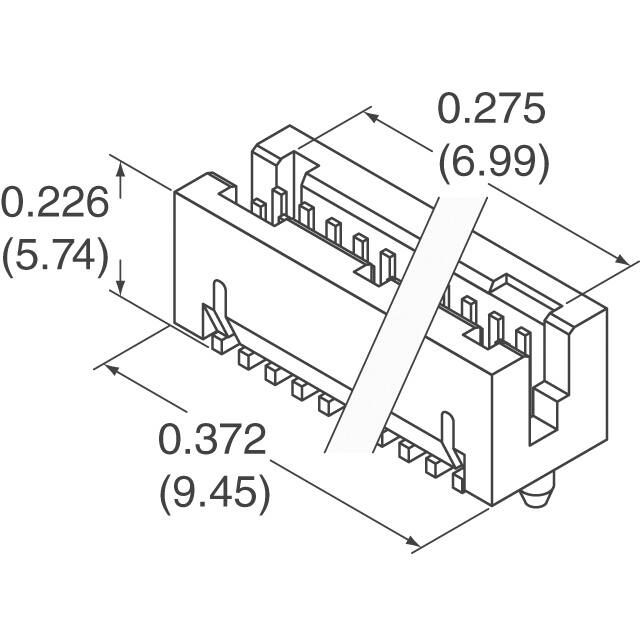 87409-105LF Amphenol ICC (FCI)  Headers Male Pins